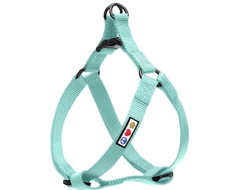 Dog Harness Solid Fun Cute Colors Adjustable Solid Color Step In Harness Puppy Harness by Pawtitas