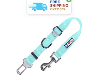 Adjustable Dog Seat Belt | Nylon Pet Car Restraint