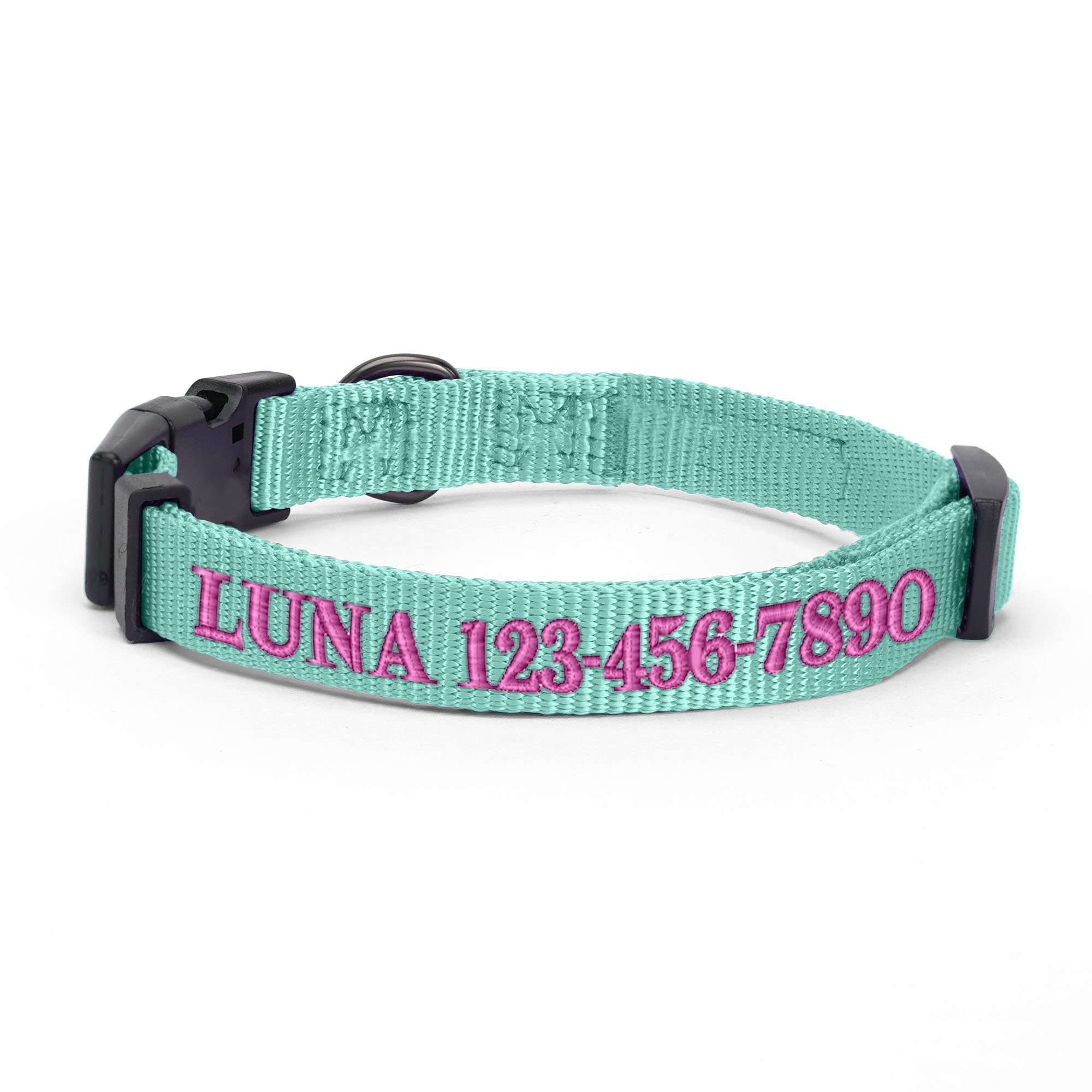 etsy dog collar with name