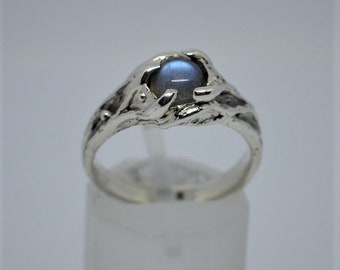 Labradorite Ring in Sterling Silver, Engagement Ring, Graduation Ring