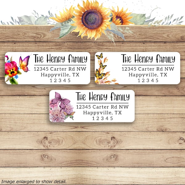Cheap return address labels etsy