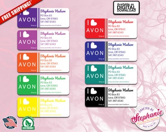 avon label etsy