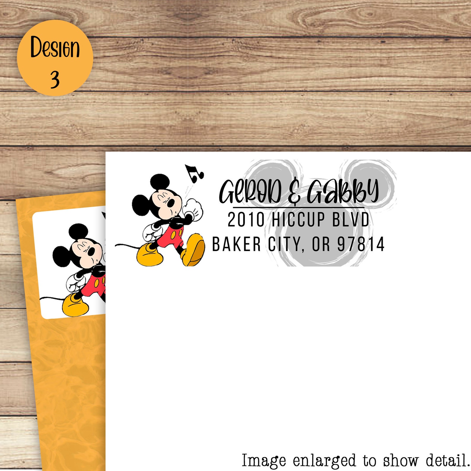 Custom Address Labels Disney Mickey Mouse Labels 30S Etsy UK