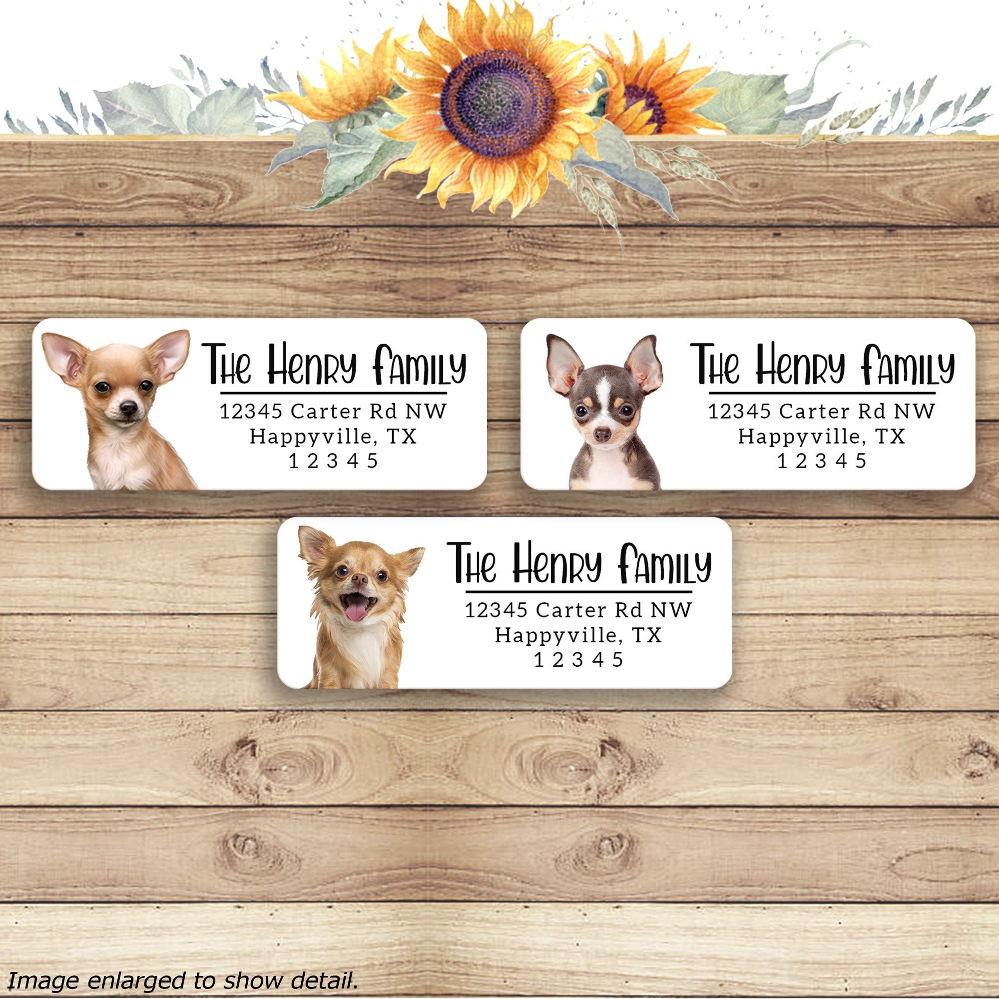 Dog Address Labels - Etsy