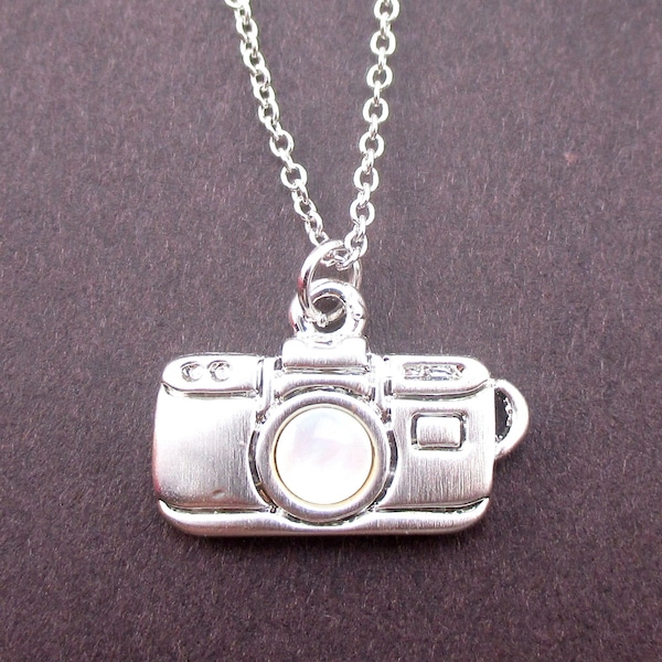 Camera Lens Necklace Etsy