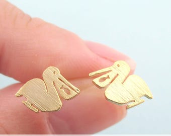 pelican earrings
