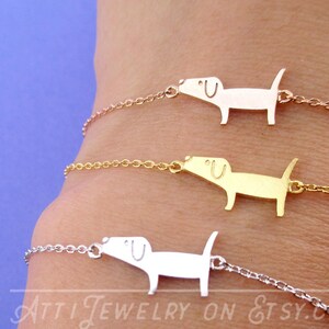 Dachshund charm bracelet discount