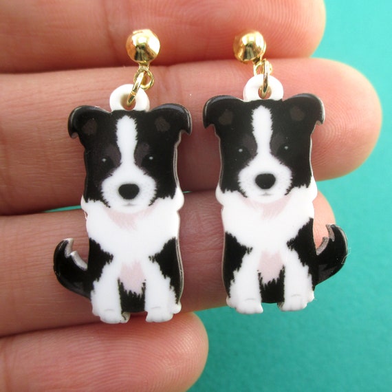 Border collie best sale earrings