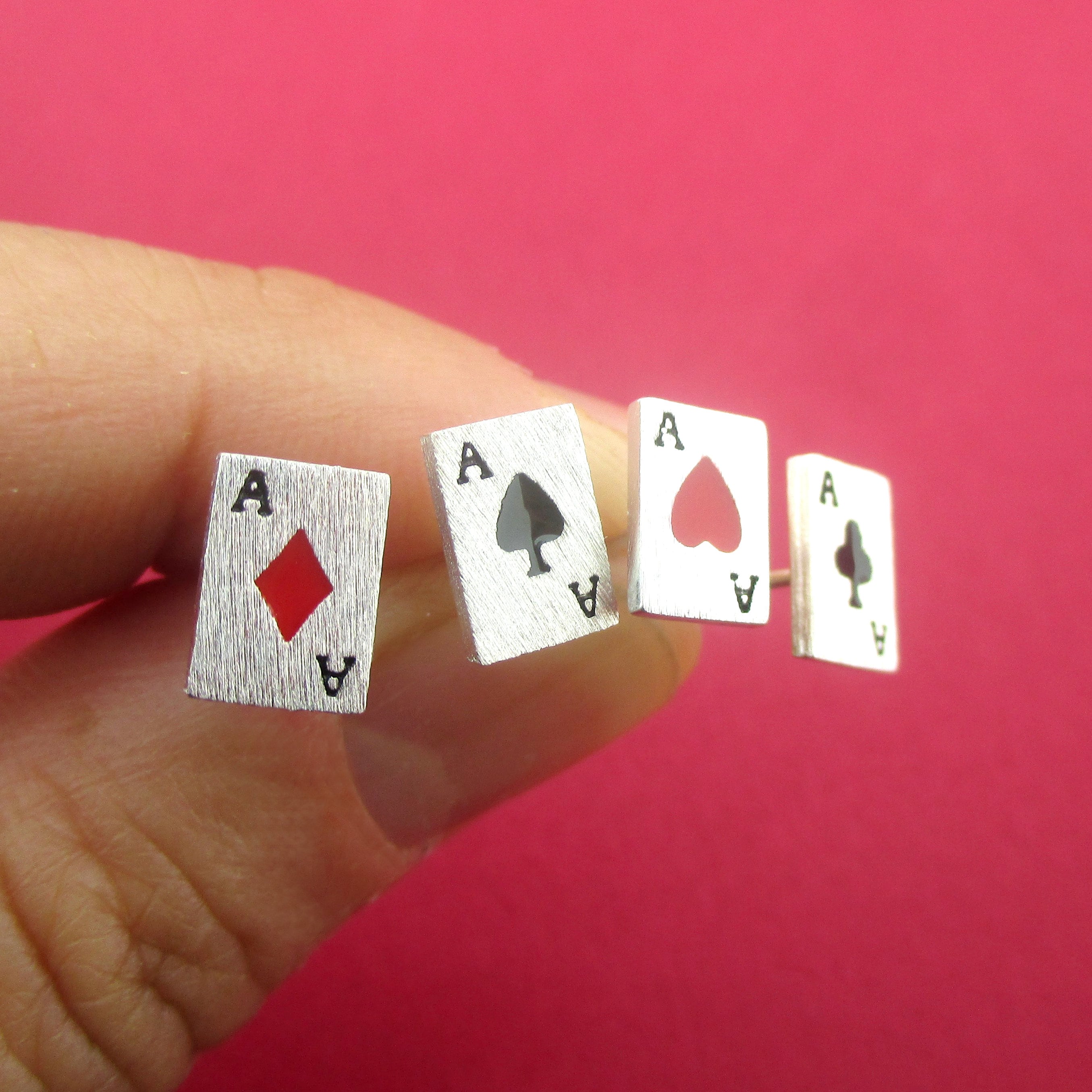 Straight Flush Four of A Kind Playing Cards Aces Shaped Poker - Etsy