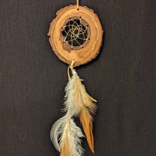 Hollow Wood, Ojibwe Made Dreamcatcher + Certificate of Authenticity