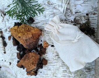 Wild Harvested Chaga Chunks