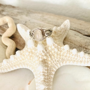 Sterling Silver Moonstone Ring