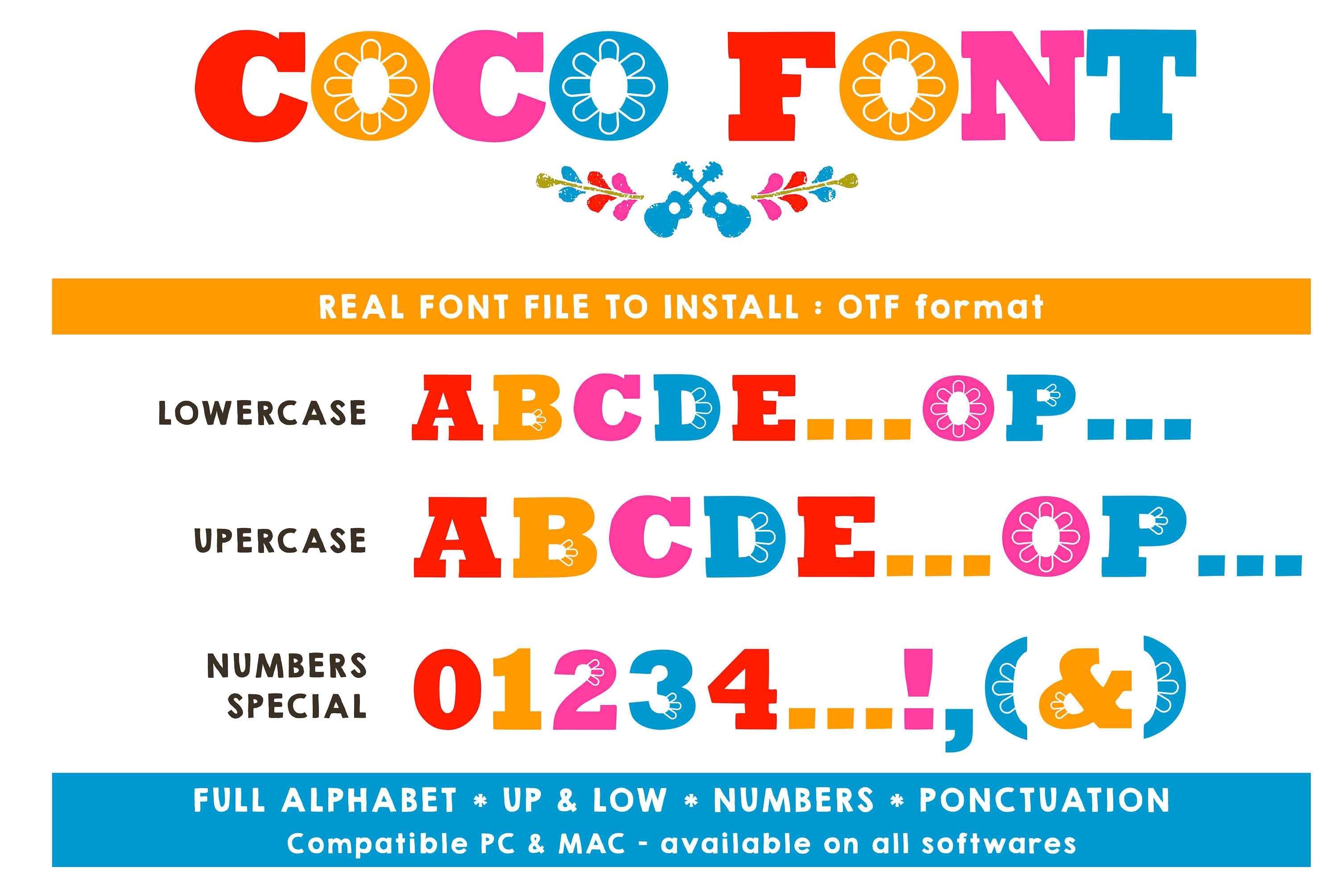 Coco PAPER MACHE Letters Cost is per Letter 