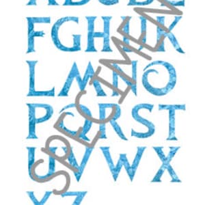 Bevroren lettertype