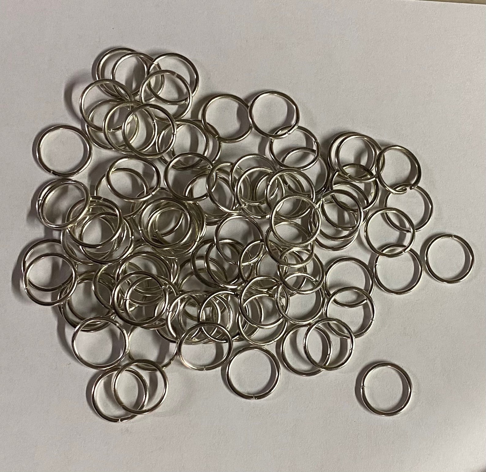 Lot of 87 Open Jump Rings stainless steel 16mm Etsy