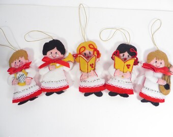 Felt christmas ornaments  Etsy
