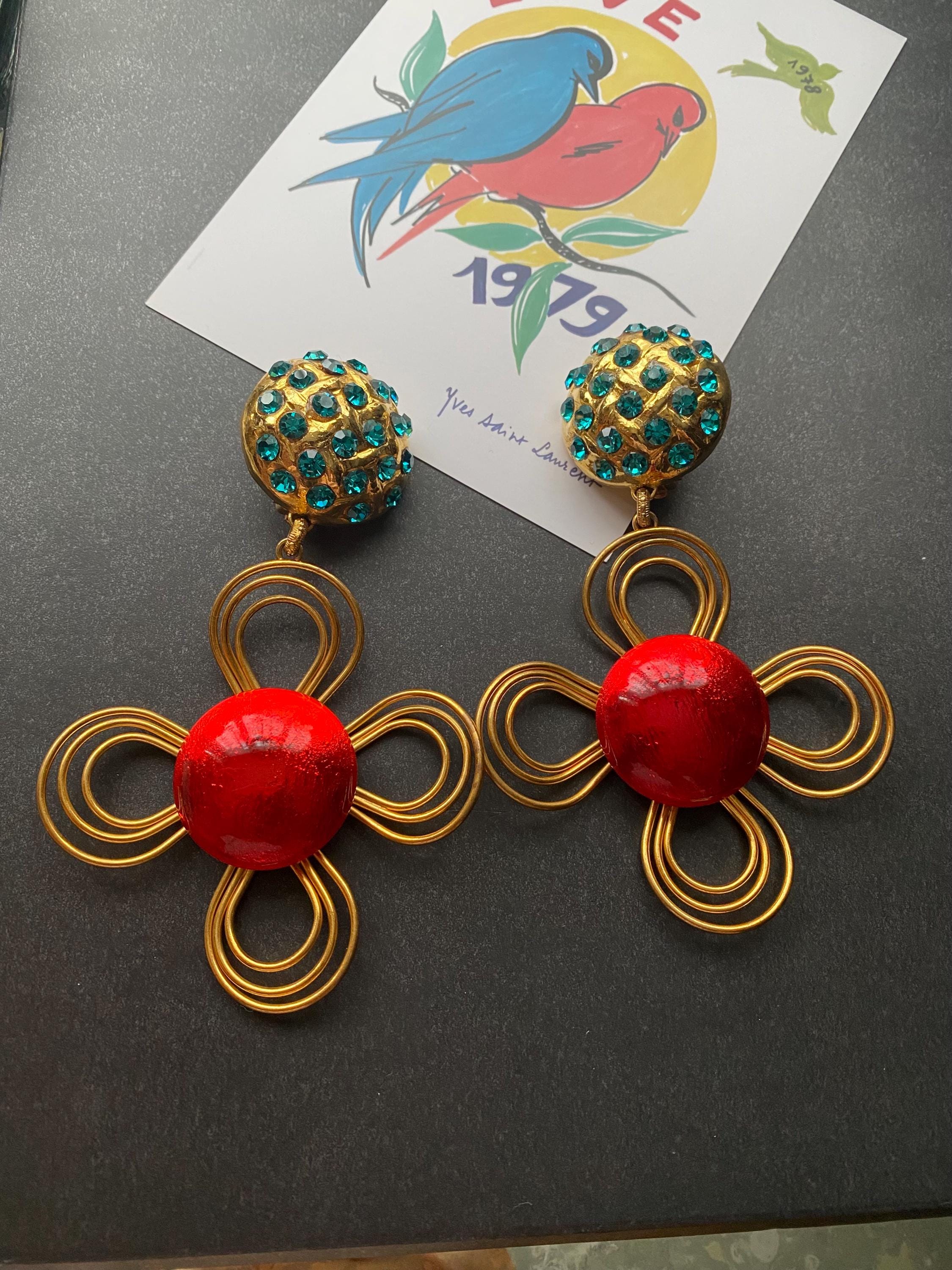 Ysl Rive Gauche Jewelry - Etsy