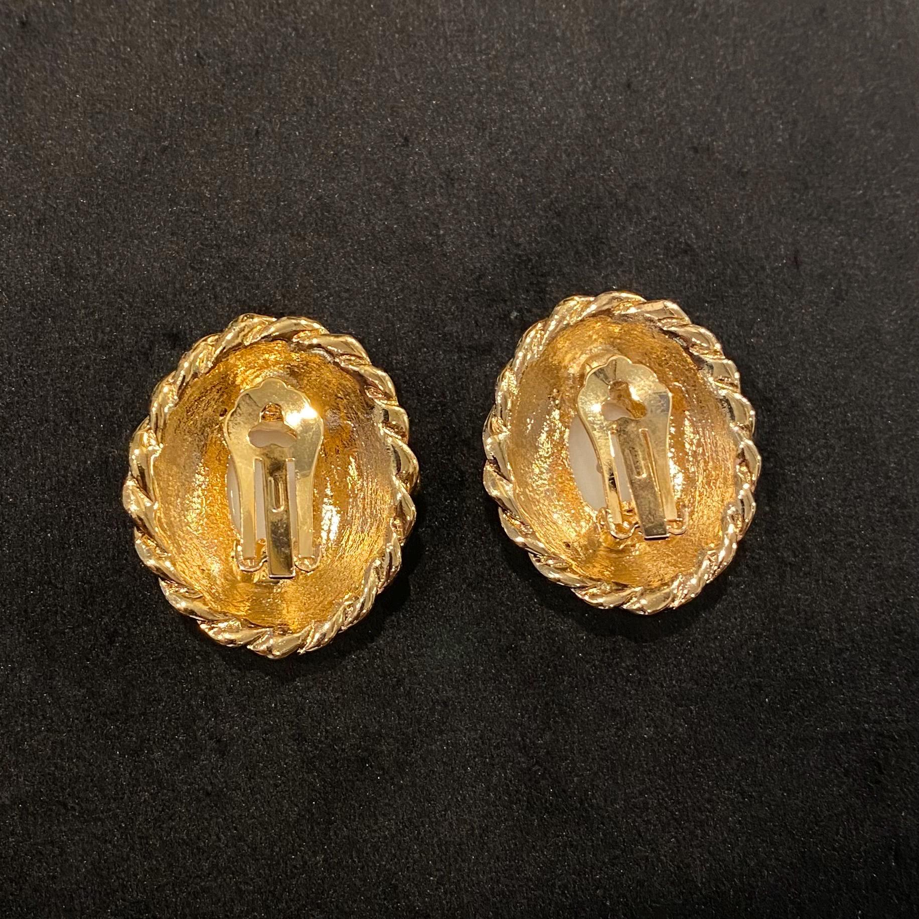 Orecchini Perle Vintage Con Elementi Ovali A Lastra E Perle Barocche - Aquaforte Vicenza - Foto 3