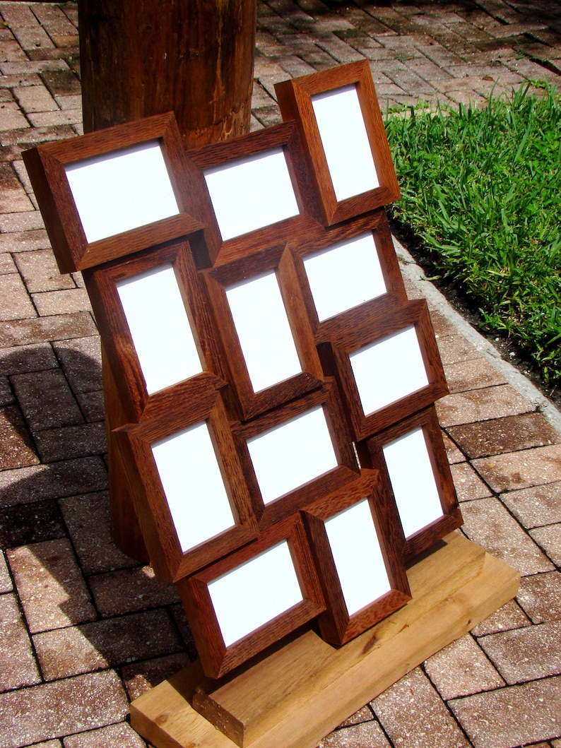 Rustic Weathered 5x7 Collage Frames / Wall Photo Frames 12 Etsy
