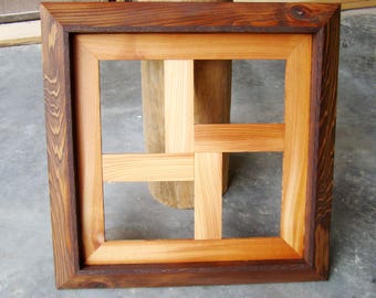Frames for multiple pictures / 5x7 multi photo collage frame -  comes w/ backing, plexiglass - handmade in USA