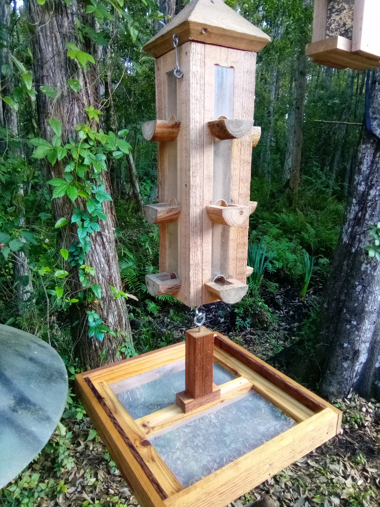 Tray Bird Feeder Bird Seed Catcher Bird Feeder Catchers Etsy