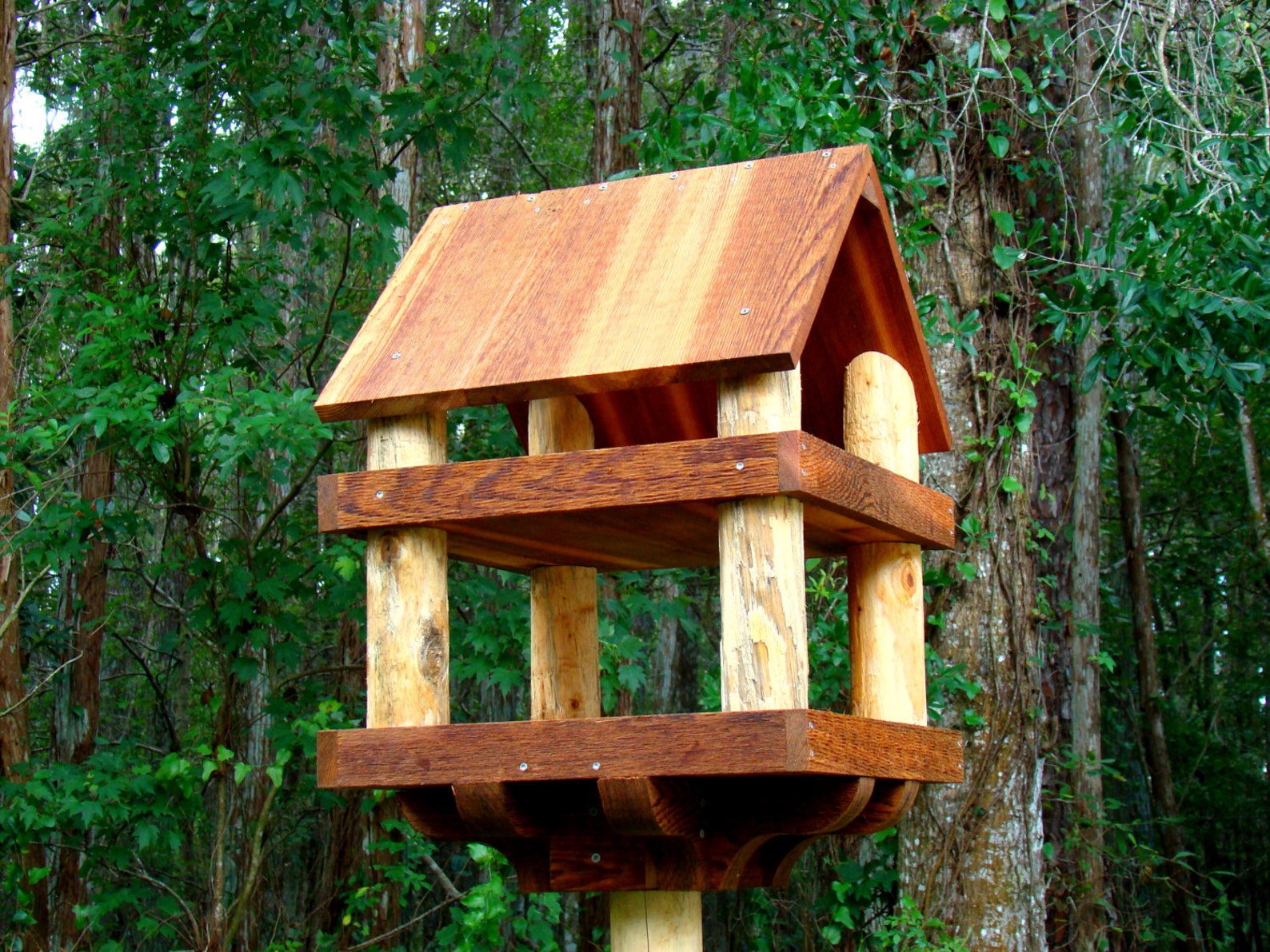 Etsy wooden bird feeders