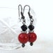 see more listings in the Earrings - red earrings section