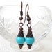 see more listings in the Earrings - blue earrings section