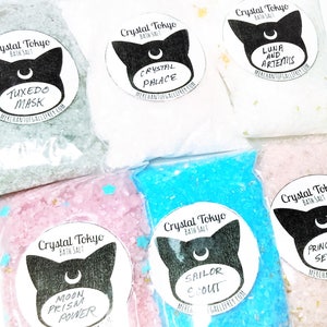 Crystal Tokyo Sailor Moon inspired bath salts image 1