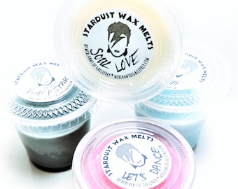 Stardust (inspirada en David Bowie) Vegan Scent Shot Wax Melts de Merchant Of Gallifrey