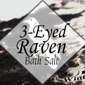 3-Eyed Raven Game Of Thrones inspired bath salt image 1