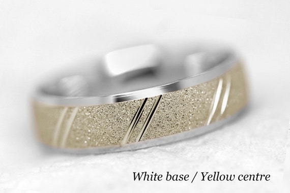 10kt White Gold Security Jewelers 10k White Gold 5mm Flat Edge Band Ring Size 9