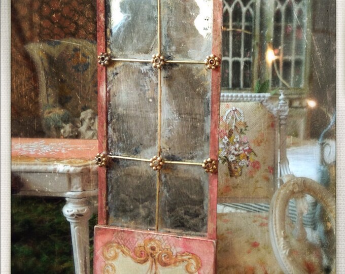 Trompe L'oeil French Panel Mirror Etsy