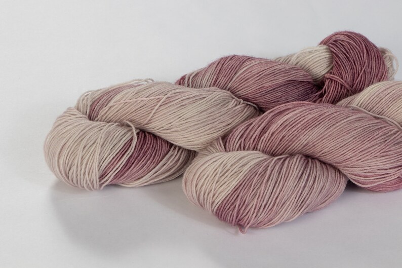 worsted fingering bulky Dyed to Order : Plum Blossom chunky aran sport dk