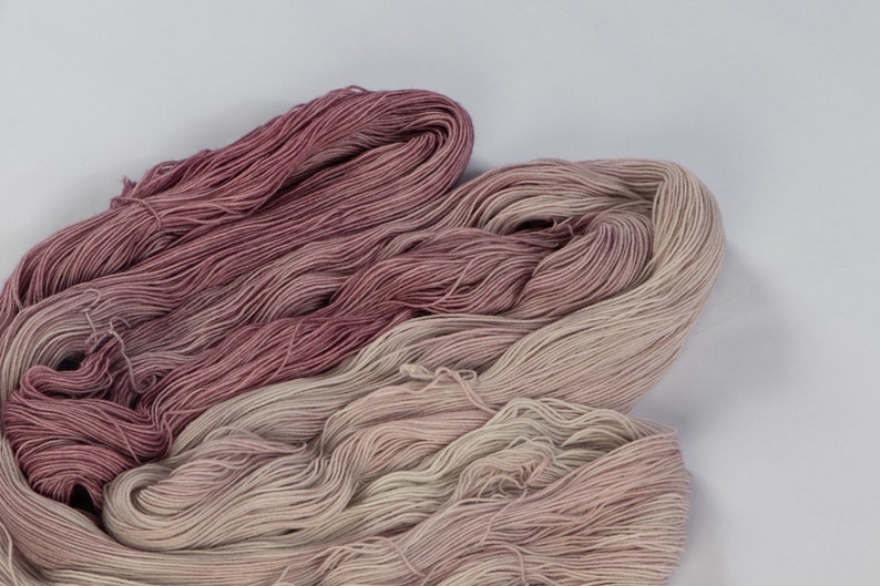 worsted fingering bulky Dyed to Order : Plum Blossom chunky aran sport dk
