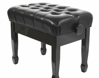 Symphony Adjustable Cushion Seat Piano Bench Stool With Etsy