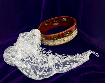 The Jingle Jangle Ono Wedding Tambourine by Dannan