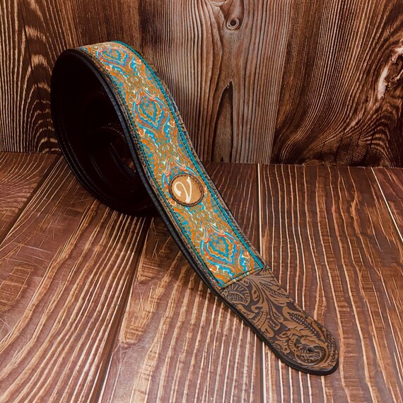 Jacquard guitar straps online