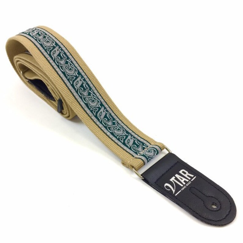 Handmade Irish Celtic Hemp Guitar Strap by VTAR Made with Etsy