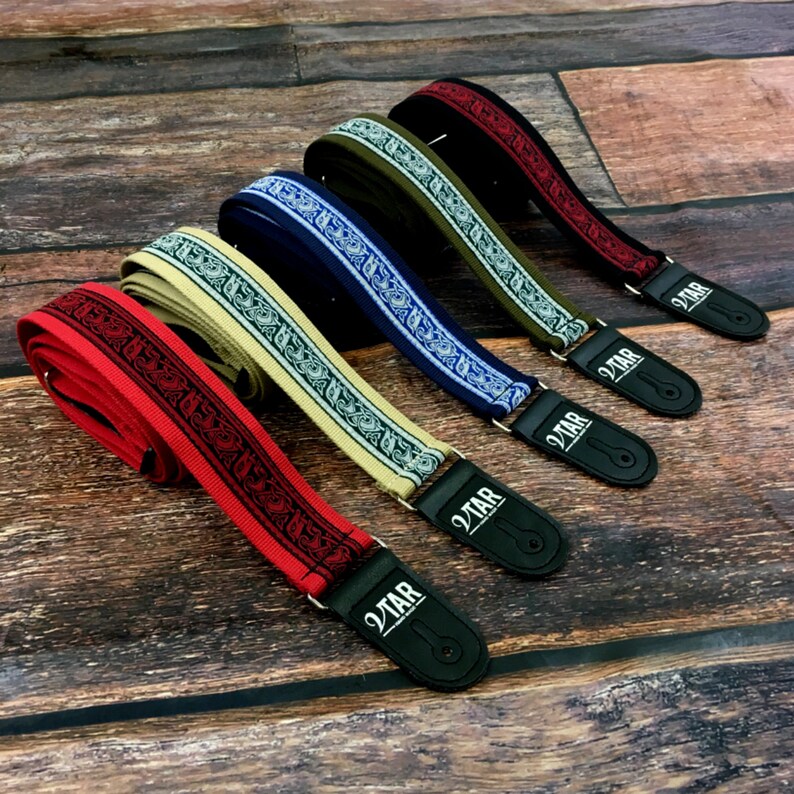 Handmade Irish Celtic Hemp Guitar Strap by VTAR Made With Etsy