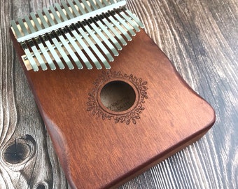 ProKussion 17 Key Kalimba Thumb Piano + Instructions