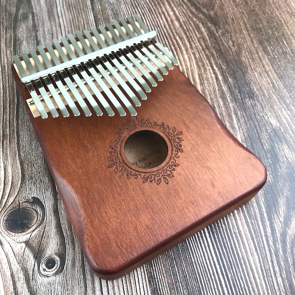 ProKussion 17 Key Kalimba Thumb Piano + Instructions