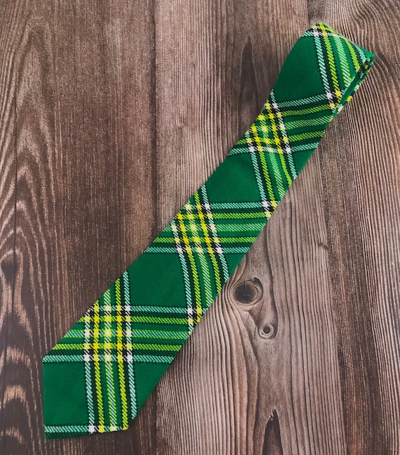 Irish tartan ties sales