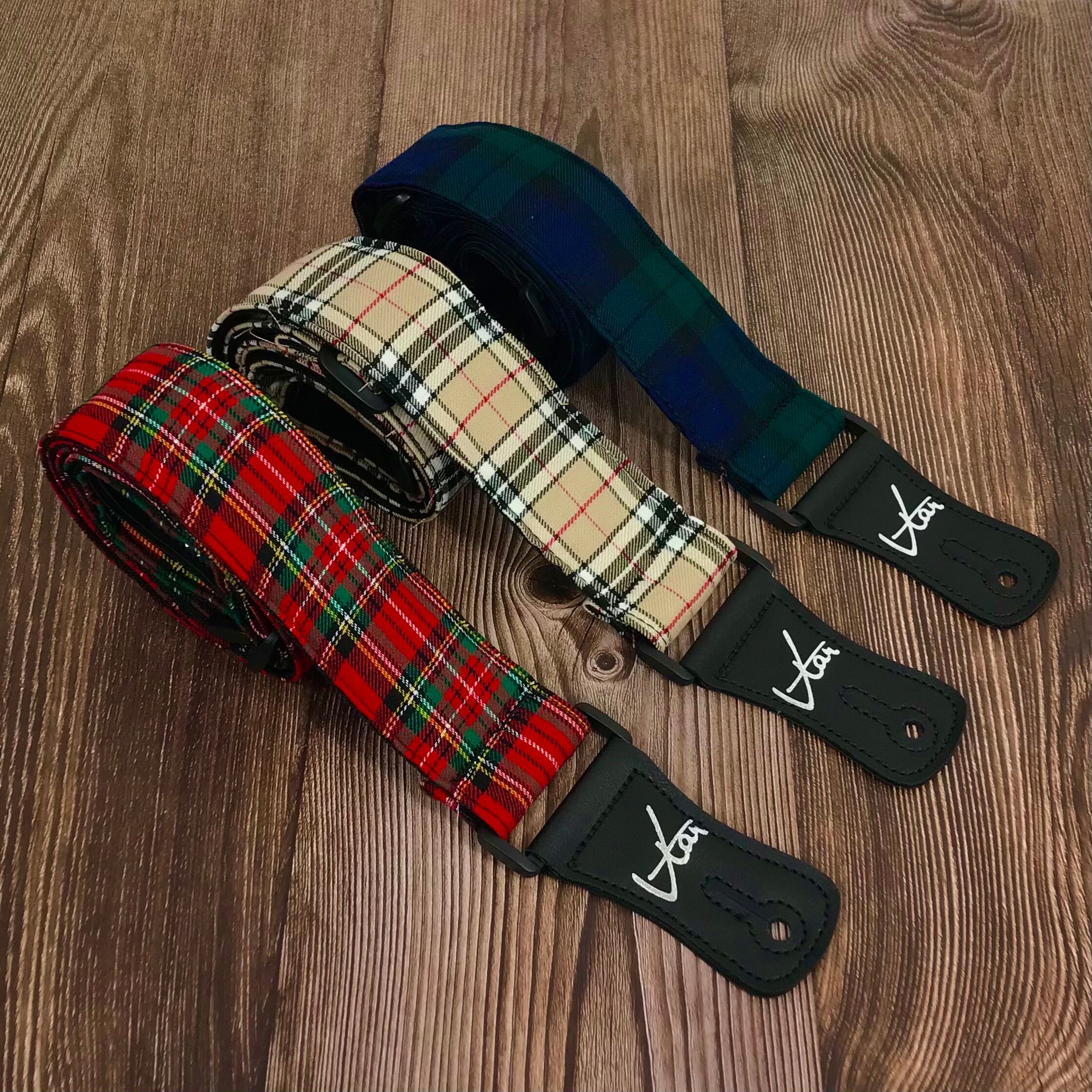 Tartan guitar straps deals