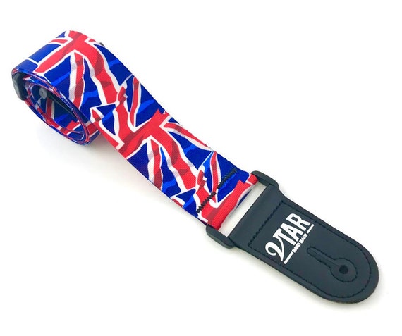 Union jack 2024 guitar strap