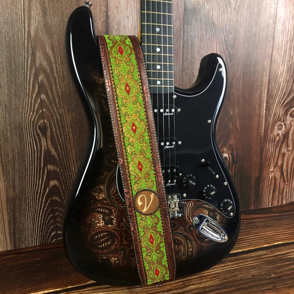 Grateful Dead Guitar Straps Etsy