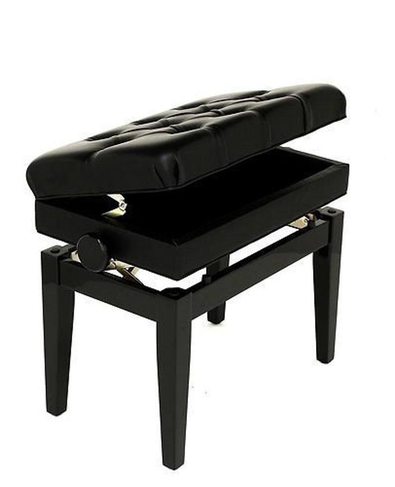 Symphony Adjustable Cushion Seat Piano Bench Stool With Etsy UK