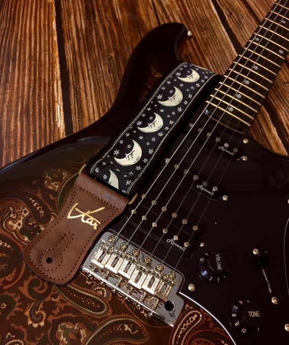 Fender Vegan Leather Strap Black 2,5 « Guitar Strap