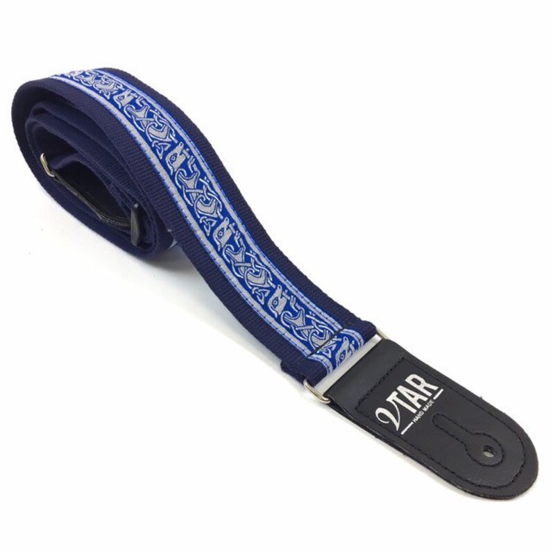 Handmade Irish Celtic Hemp Guitar Strap by VTAR Made With Etsy