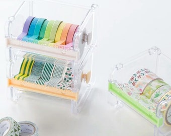 Washi Tape Dispenser Storage Unit